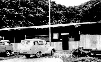 Post- en Telegraafkantoor Hollandia - de eerste behuizing tot medio 1953