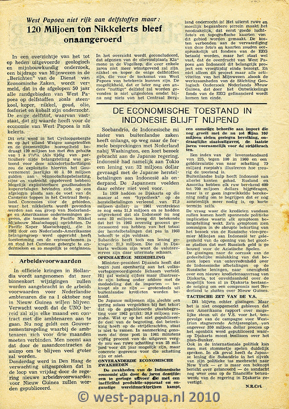 Nieuw Guinea Koerier 1962-09-05 pagina 2