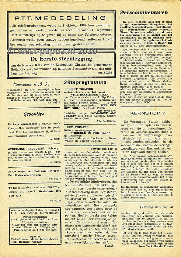 Nieuw Guinea Koerier 1962-09-06 pagina 4