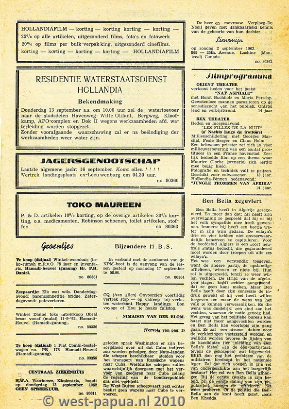 Nieuw Guinea Koerier 1962-09-12 pagina 4