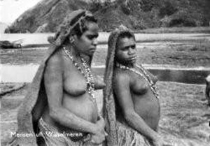 Papuavrouwen Wisselmeren