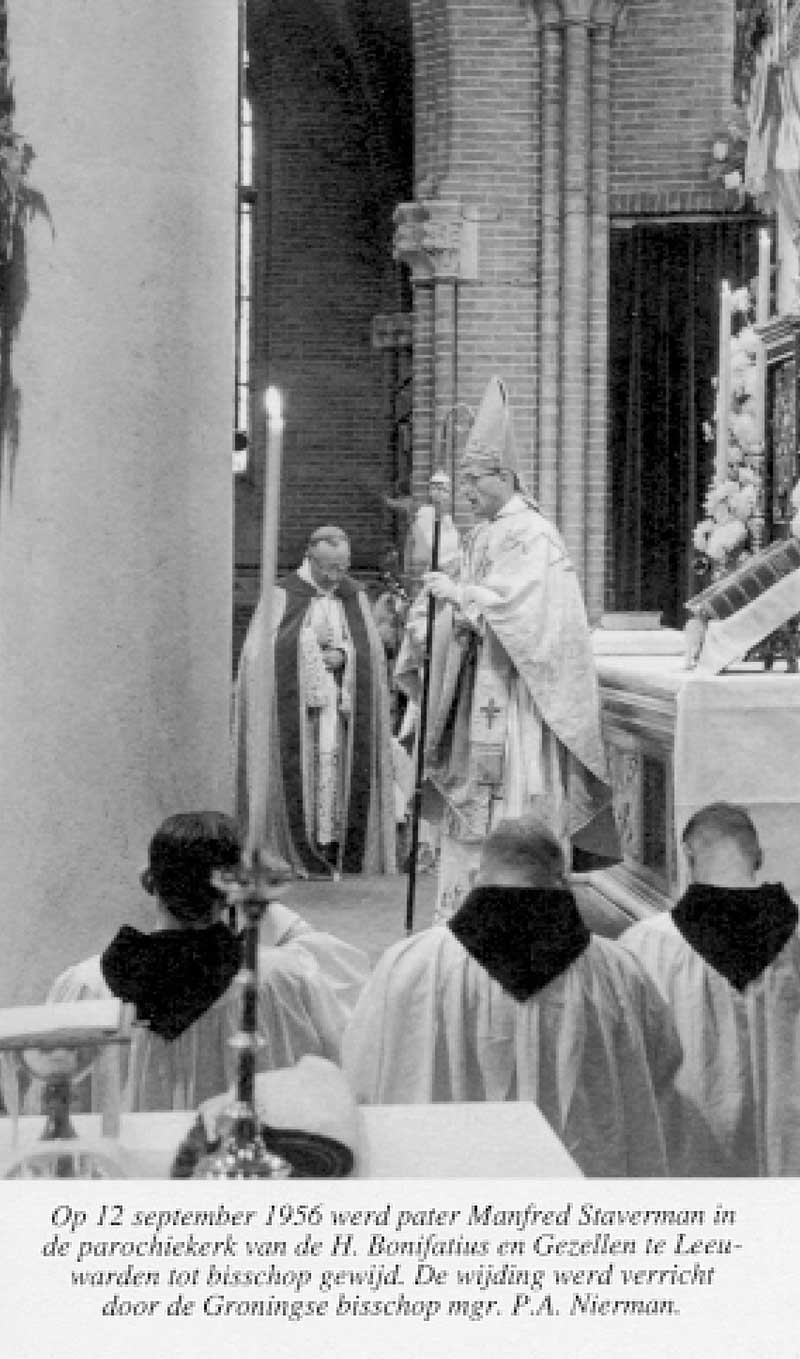1956 Staverman Bisschopswijding in Leeuwarden